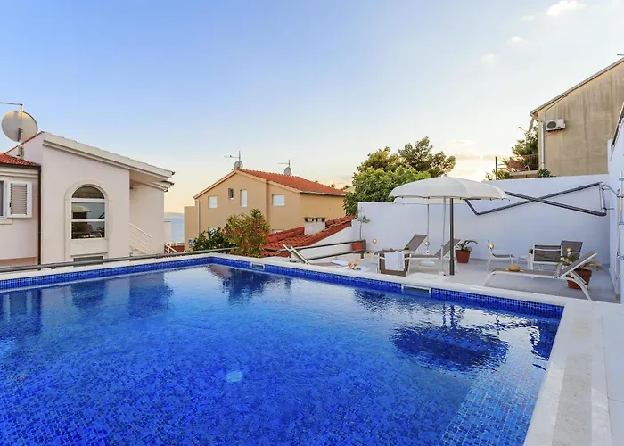 Seaside With A Swimming Pool Rastici, Ciovo - 1084 * Trogir